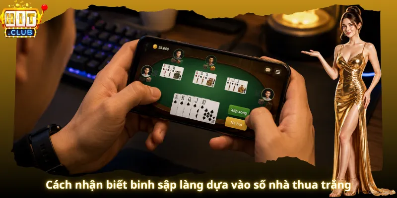 Cách nhận biết binh sập làng dựa vào số nhà thua trắng