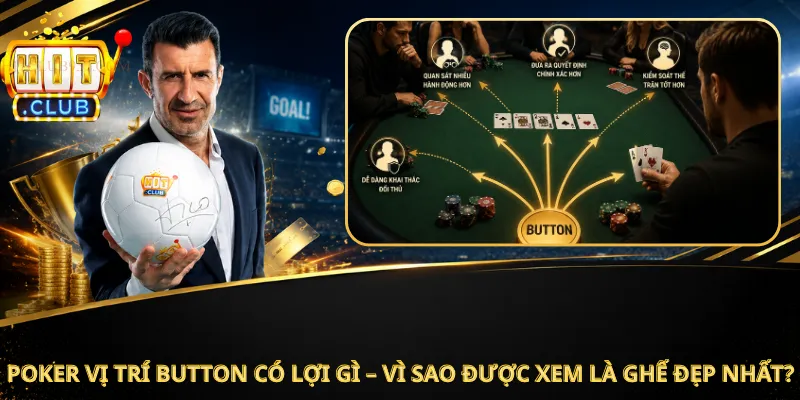 Poker Vị Trí Button Có Lợi Gì – Vì Sao Được Xem Là Ghế Đẹp Nhất?